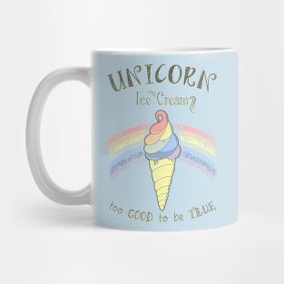 Unicorn Ice Cream Mug